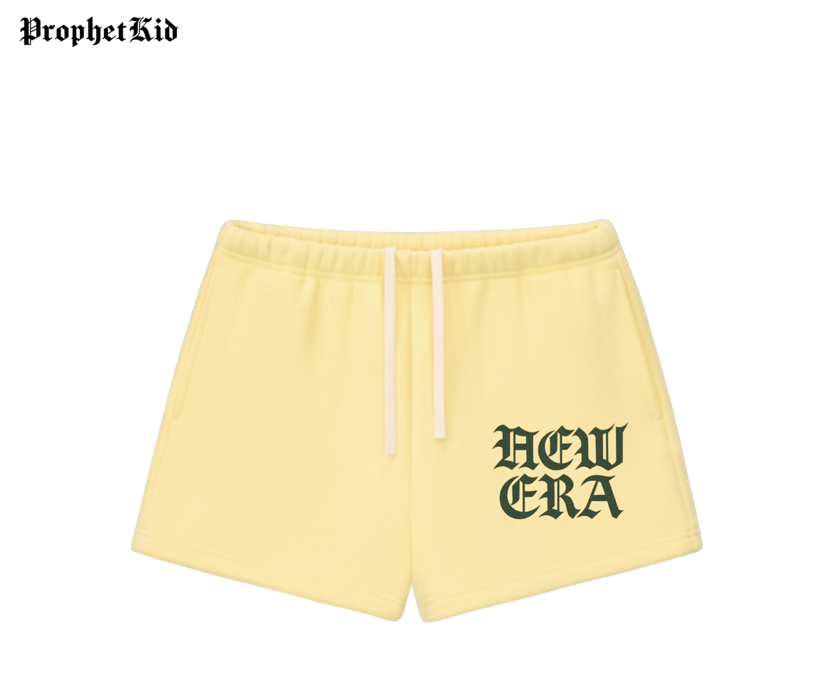 New Era Fleece Drawstring Sweatshorts