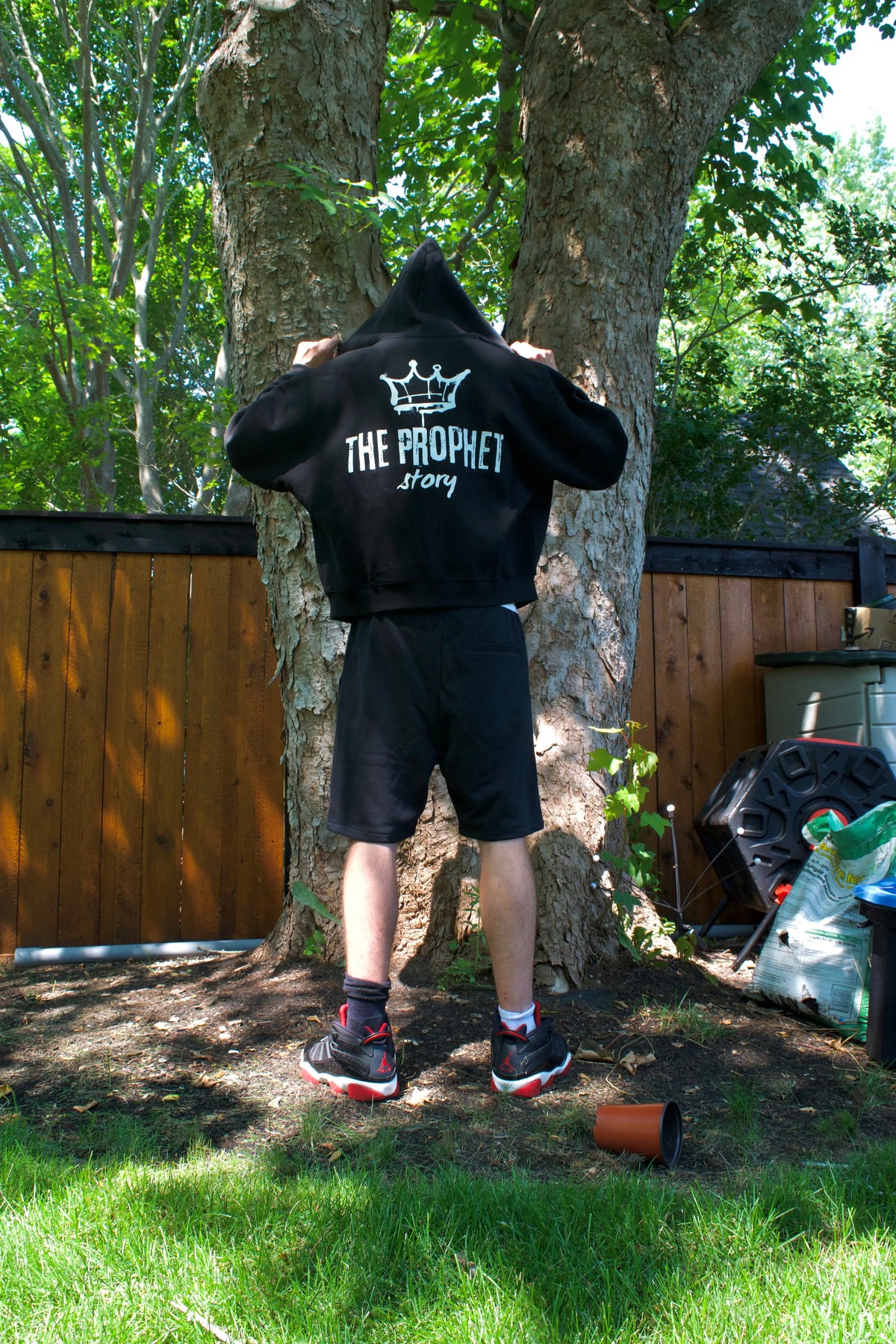 ProphetKid Signature Oversized Fleece Boxy Hoodie