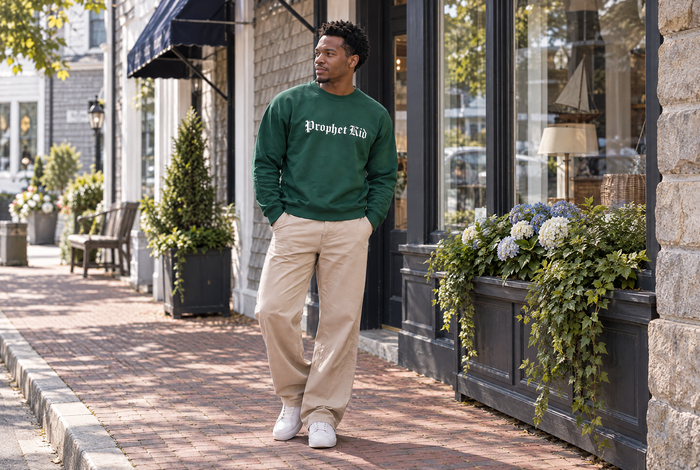 ProphetKid Minimalist Heavyweight Crewneck Sweatshirt ProphetKid